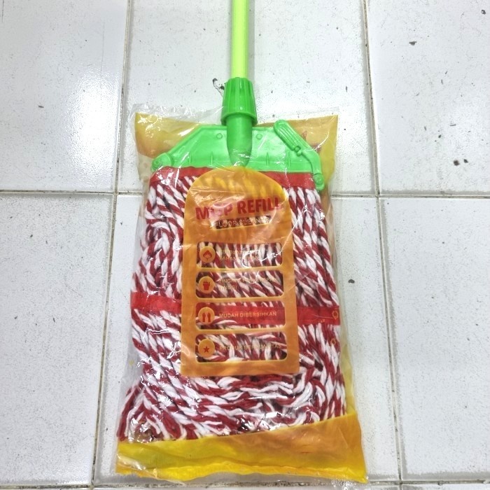 Pel Lantai Mop Refil KANCING Lebar 20cm Butterfly