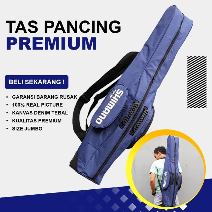 (BISA COD) Tas Pancing Laut Jumbo - Tas Joran Besar - Tas Pancing Ransel Gede