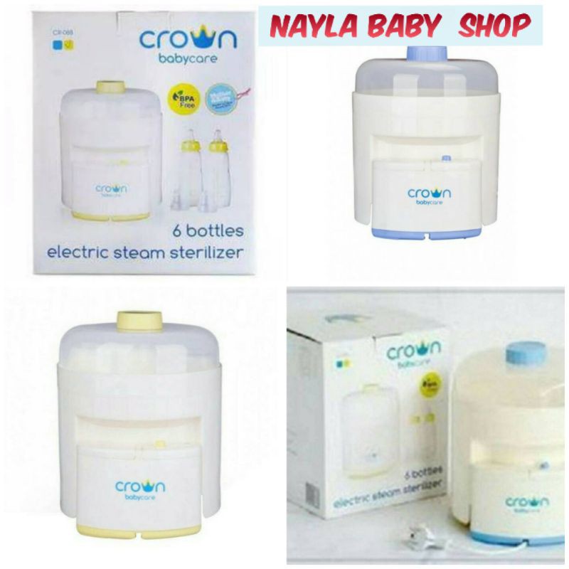 Steril Botol Bayi CROWN 6 Botol  Ori