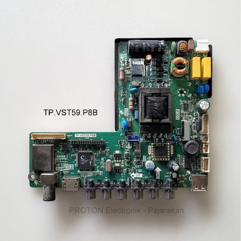 Mainboard LED TV KONKA LED32RS600 32RS600 LED29RS600 29RS600  Universal Changhong China . Mesin PCB 