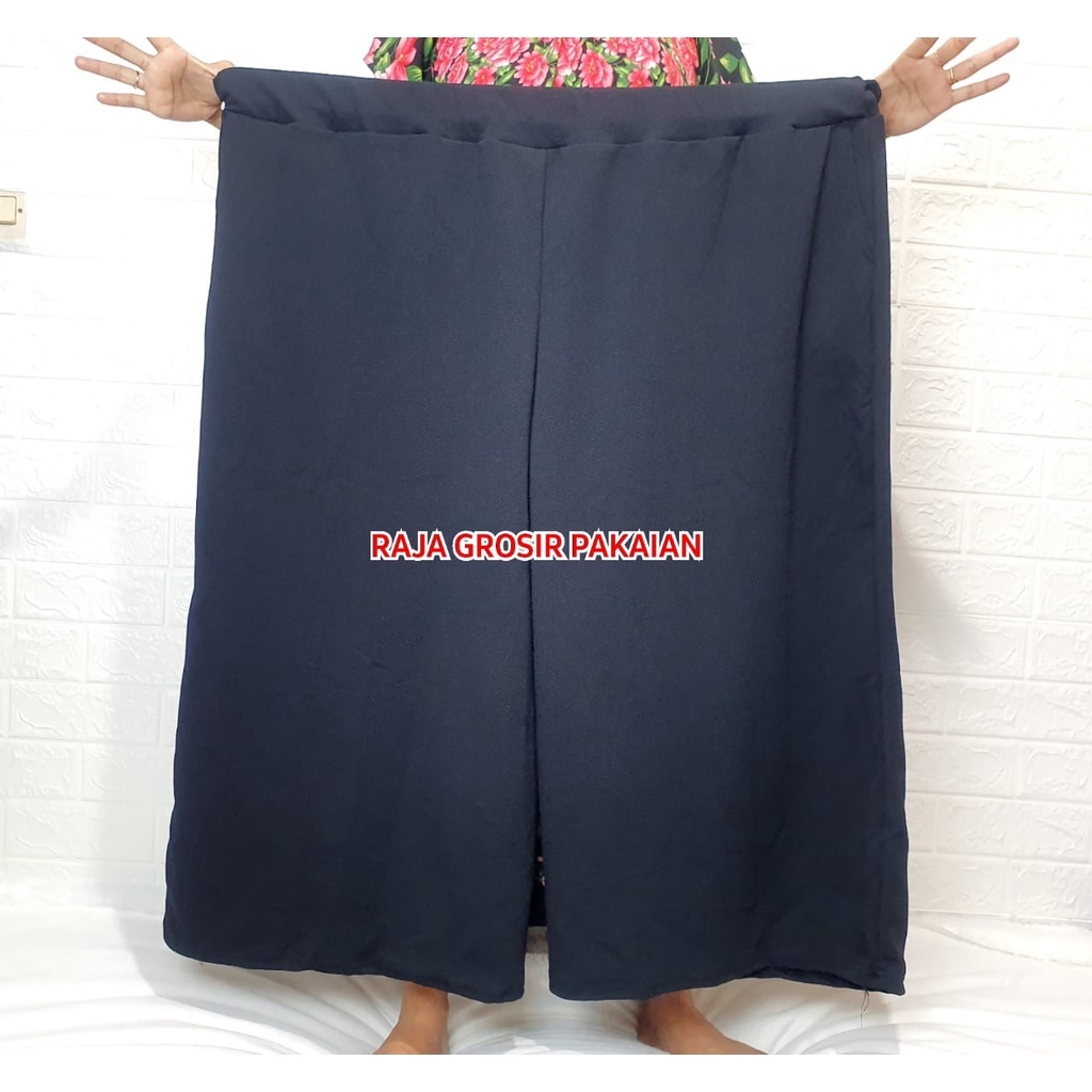 SJ~Celana Kulot Panjang Dewasa Super Super Jumbo BB 100Kg-160Kg Bahan Crepe