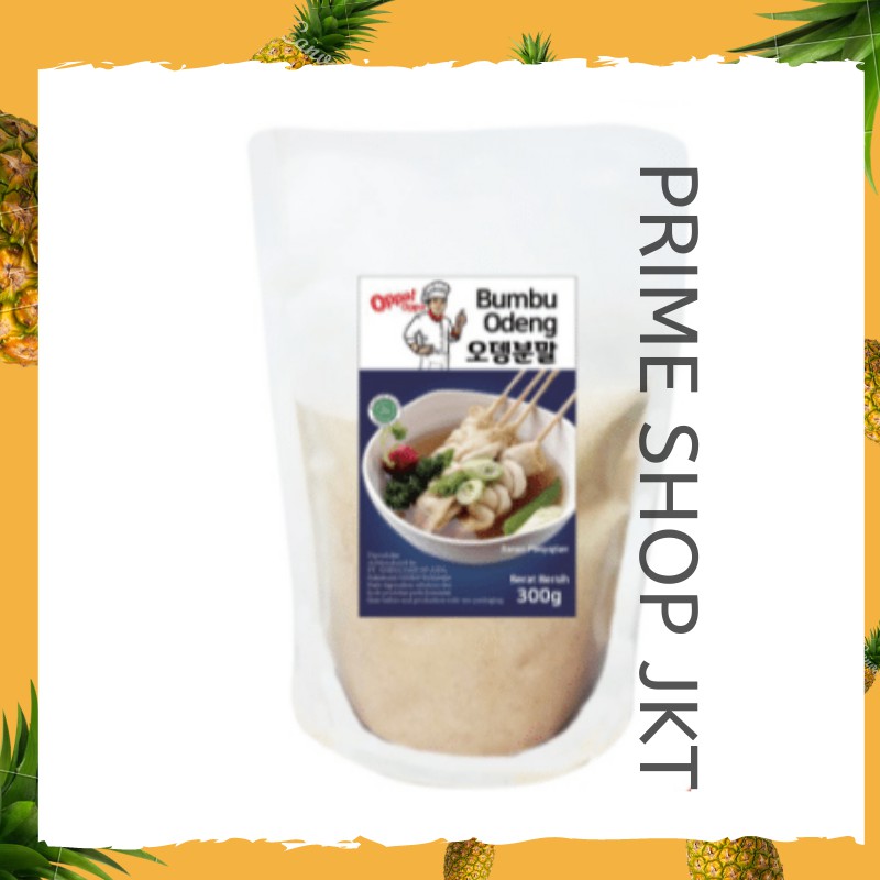 

Bumbu Dashida Odeng Fish Cake 300gr Halal Eomuk Fish Cake Soup