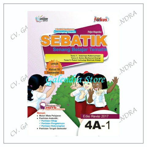 SEBATIK SD/MI Kls 4A-1 : TEMA 1, 2, 3