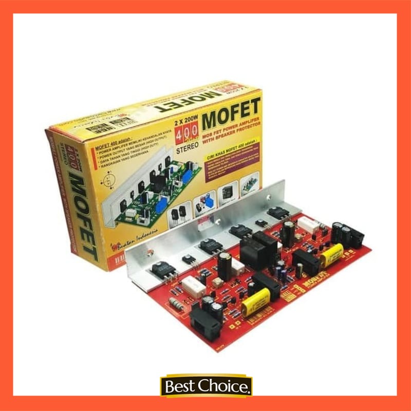 Kit Power Mofet 400watt Stereo (2x200watt)