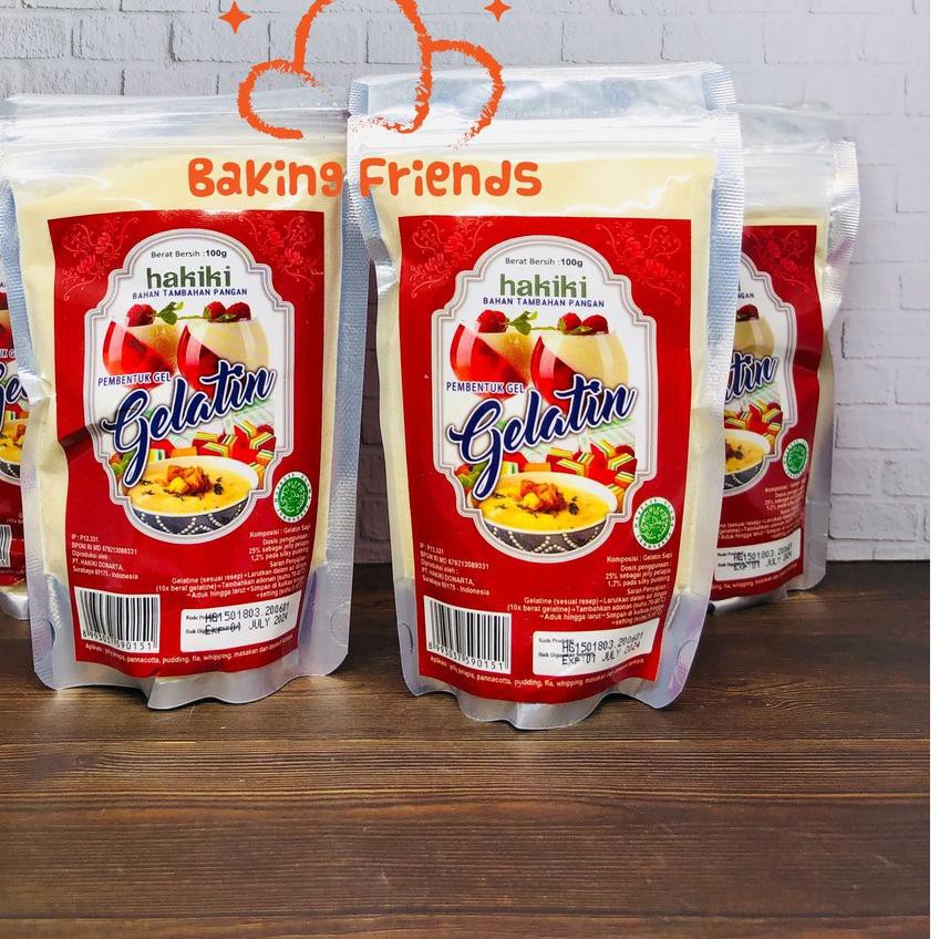 

Pasti Laris GELATIN BUBUK HAKIKI 100GR/ GELATIN POWDER HALAL T56^^