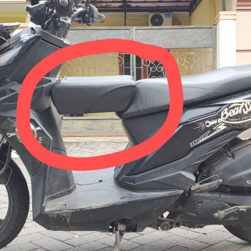 OO2 Jok Motor Tambahan ANAK | Kursi Kulit Duduk Balita Bayi Sepeda Motor | Extra Jox Bonceng Boncengan