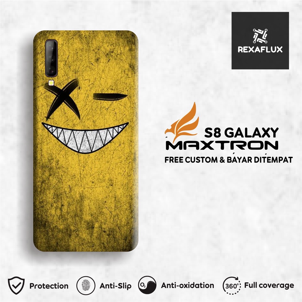 *2PCS* MAXTRON S8 GALAXY Garskin Case/Stiker Protector Free Customs & COD
