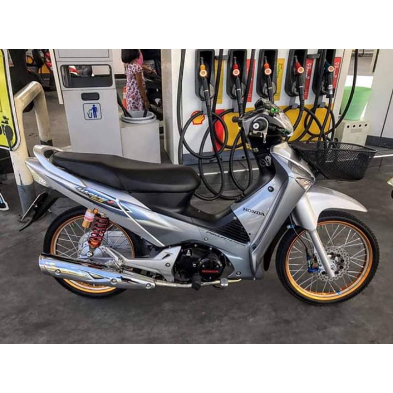 striping wave i 125 Supra x 125 silver