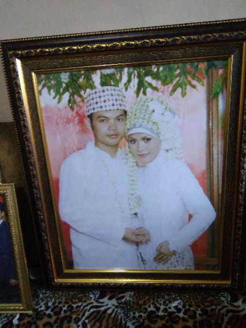 Frame Foto / Figura / Bingkai 16r 40x50 Linen Gosend Only