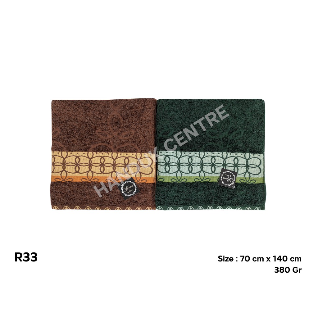 [ Handuk Centre ] Handuk Mandi Dewasa 70x140cm Runa By Dixon || R33