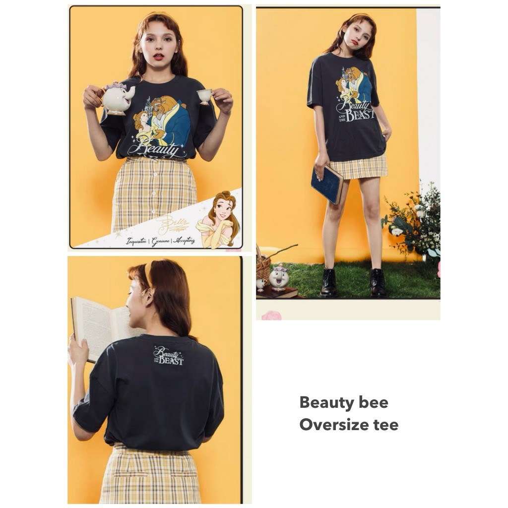 Beauty bee oversize tee -Thejanclothes