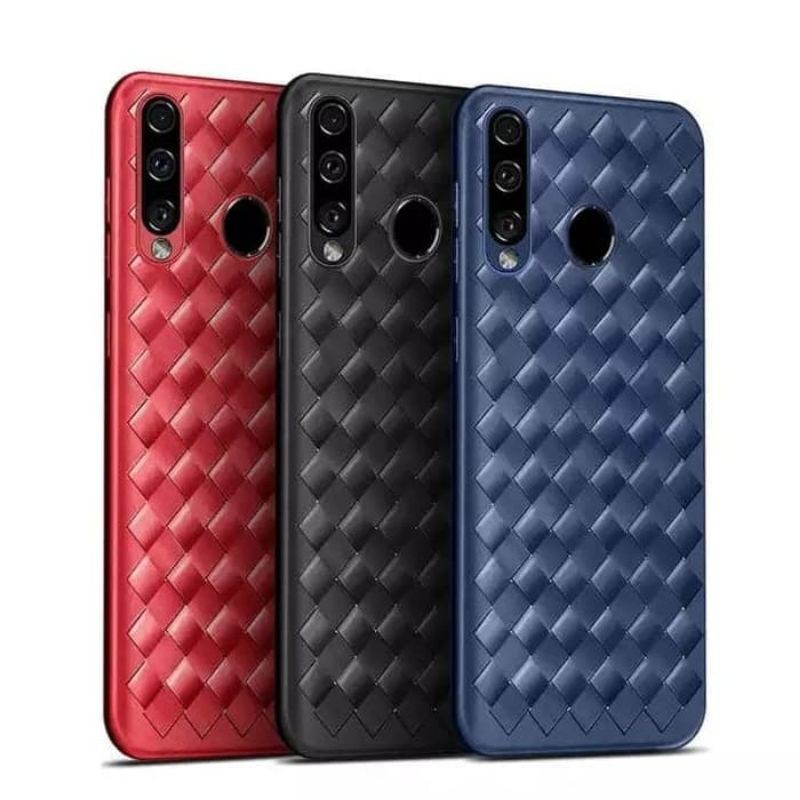 CASING LUCU SOFT CASE OPPO A31 WOVEN PATTERN