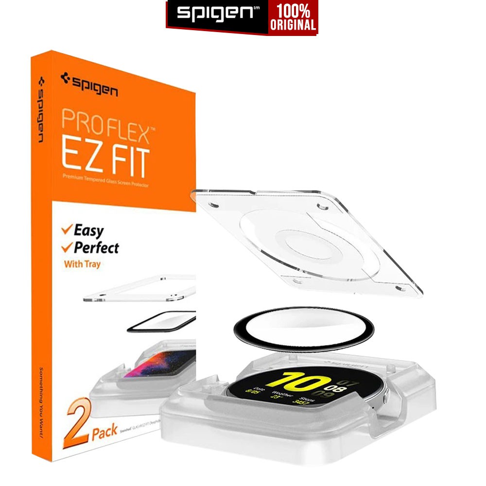 

Screen Protector Samsung Galaxy Watch Active 2 44mm / 40mm Spigen Pro Flex EZ Fit Full Screen Guard