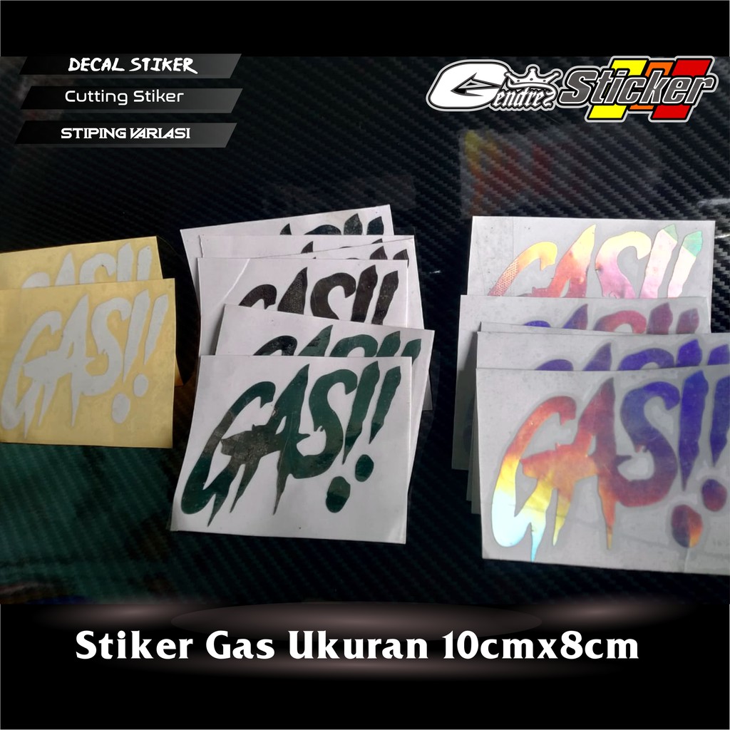 Jual stiker gas | Shopee Indonesia