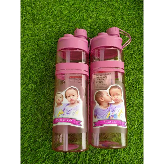 Botol Custome (botol Foto) Dua Sisi Bolak Balik