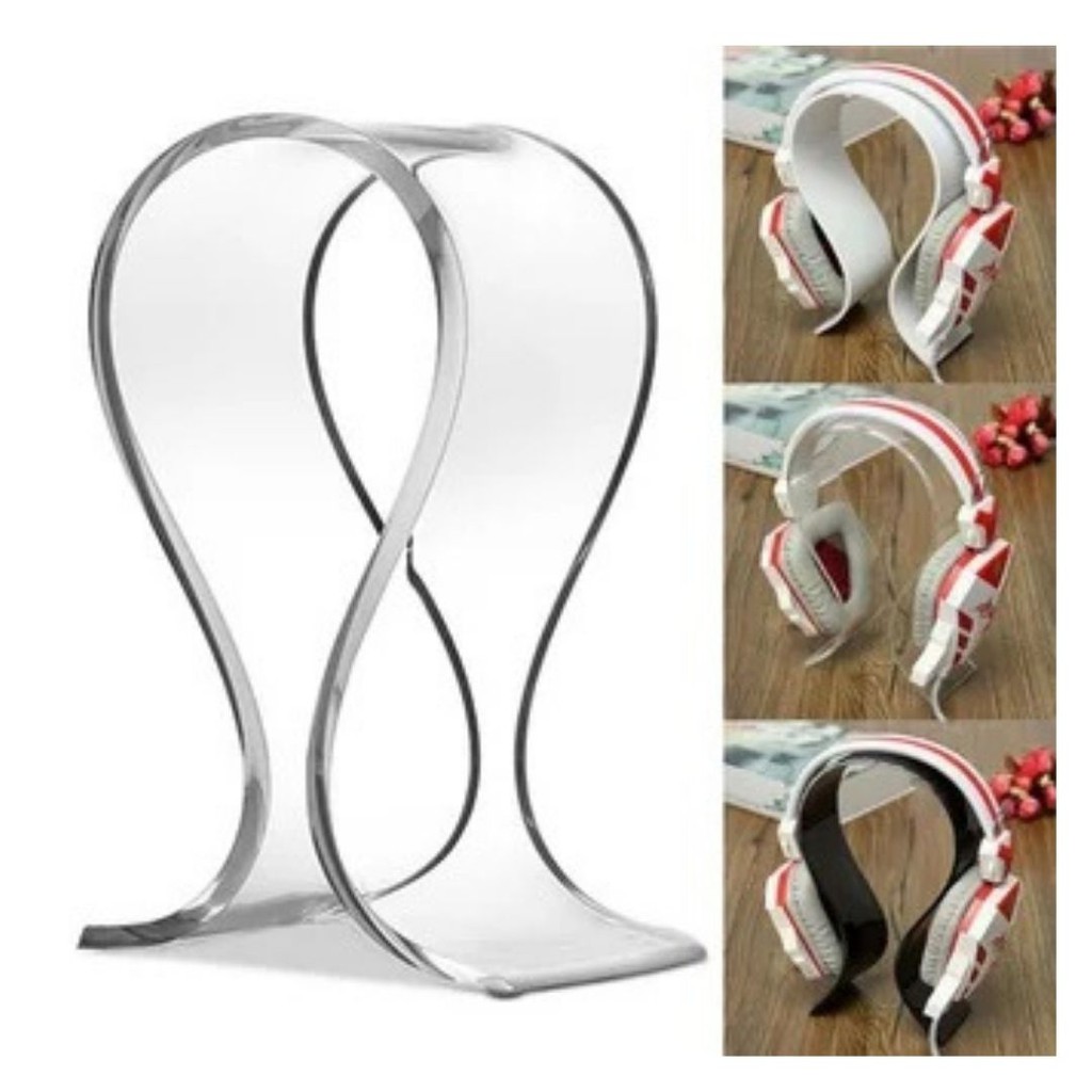 Universal Stand Holder Headphone Headset Acrylic  Leegoal 111130