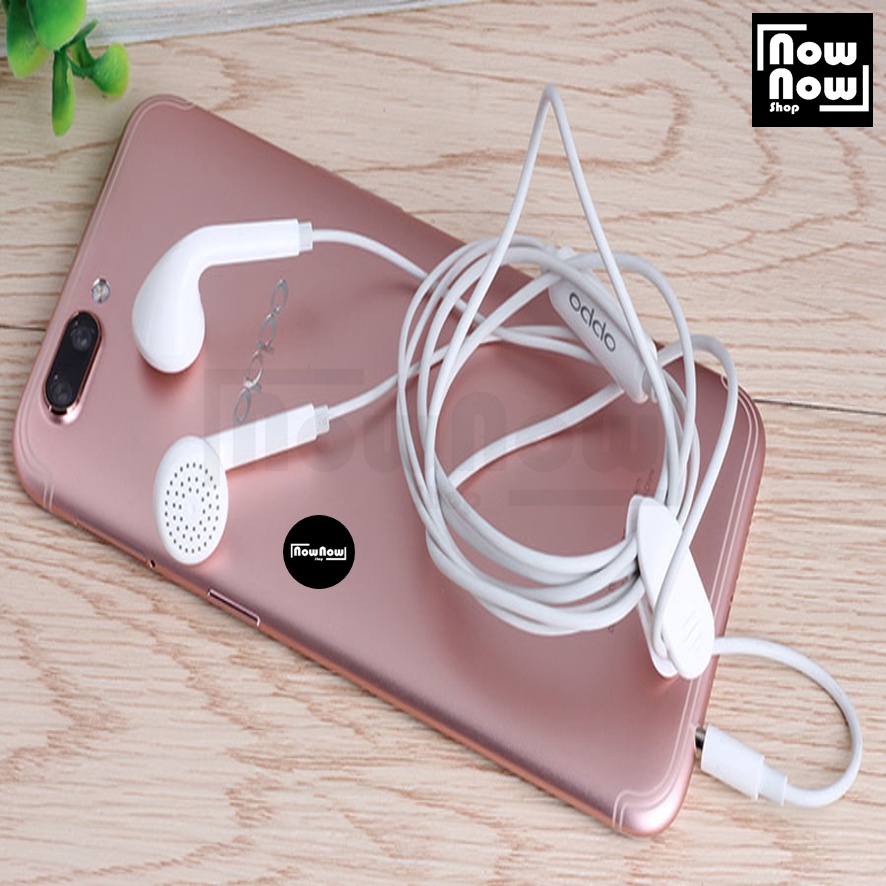 Headset Earphone Handsfree Oppo MH-133 OPPO F7 F9 F1 R17 R11 R11 Plus R11s R11s Plus R9 R9 Plus R9s R9s Plus Earbud Stereo Handset Strong Bass