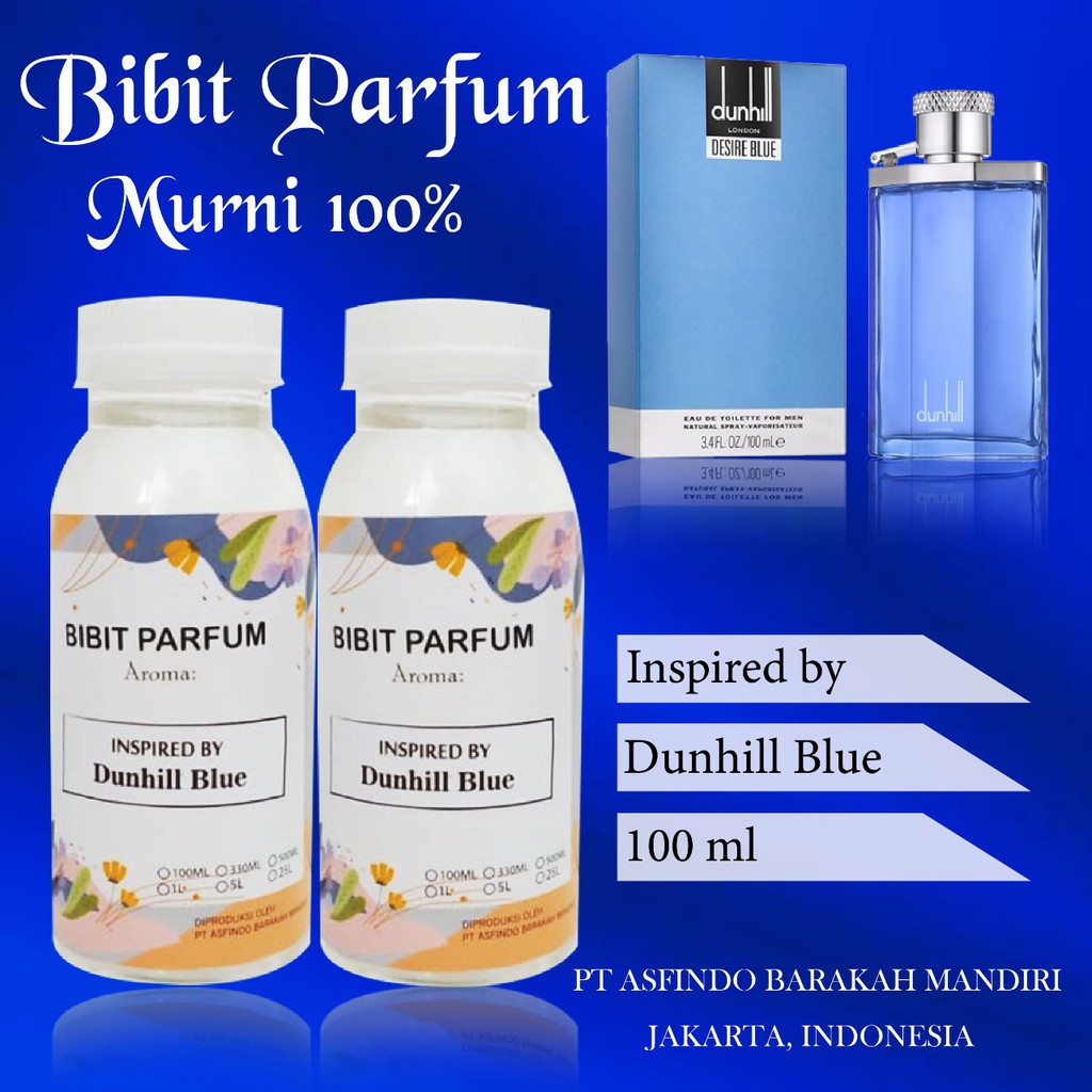 BIBIT PARFUM DUNHILL BLUE - BODY SPRAY - 100 ML