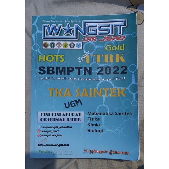 Preloved Wangsit Saintek