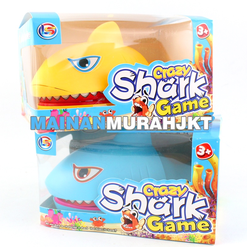 MAINANKEI MAINAN ANAK MURAH SHARK GAME LZ8 HIU GIGIT MAINAN SERU PRANK MAINAN BERSAMA