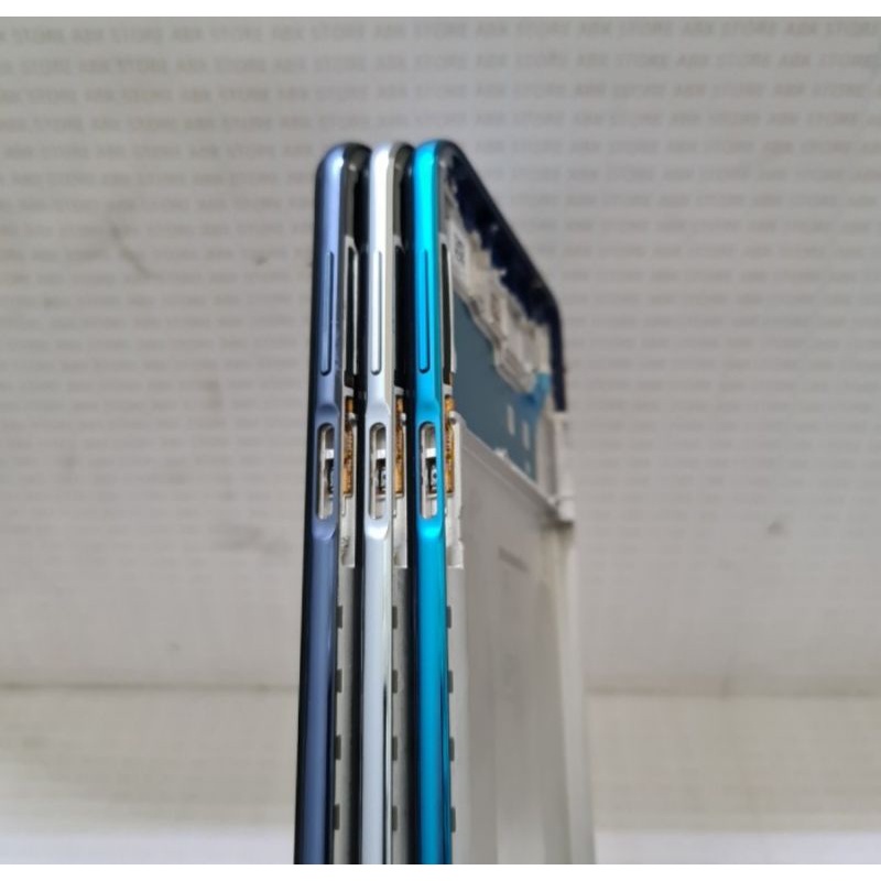 FRAME LCD TULANG LCD XIAOMI REDMI NOTE 9 PRO TATAKAN DUDUKAN LCD ORI