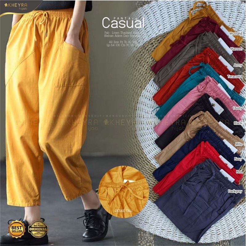 CASUAL PANTS #14 ORIGINAL BY KHEYRA HIJAB