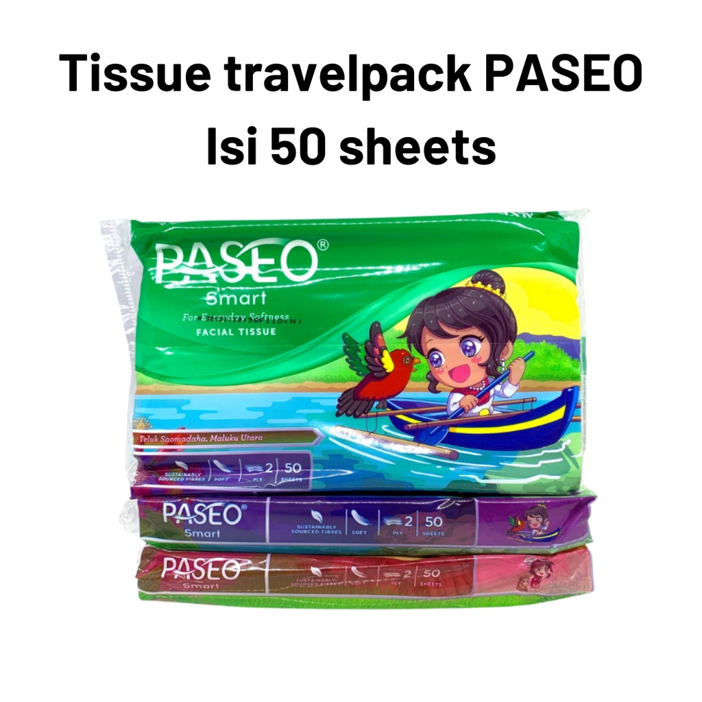 

Tissue paseo Tipis 2 Ply isI 50 LBR
