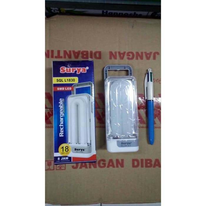 Lampu Darurat SURYA SQL L1830 Portable Emergency Lamp