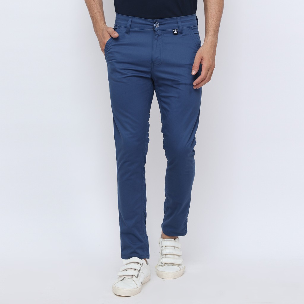 

17Seven Original Celana Panjang Chino 0042-Birumuda