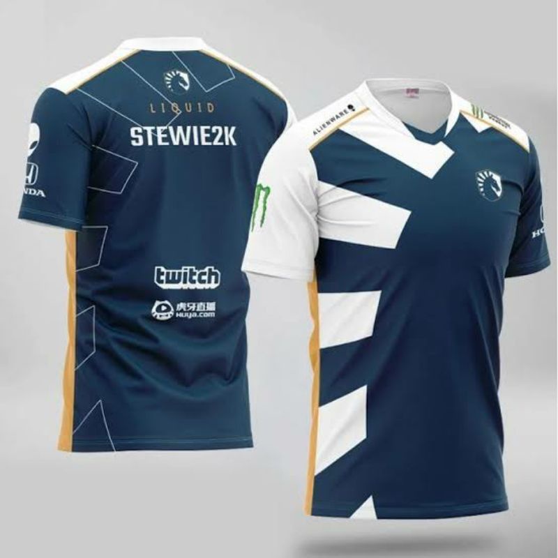 JERSEY BAJU KAOS TEAM LIQUID GAME DOTA 2 WILDRIFT LOL 2020 (FREE NICKNAME)