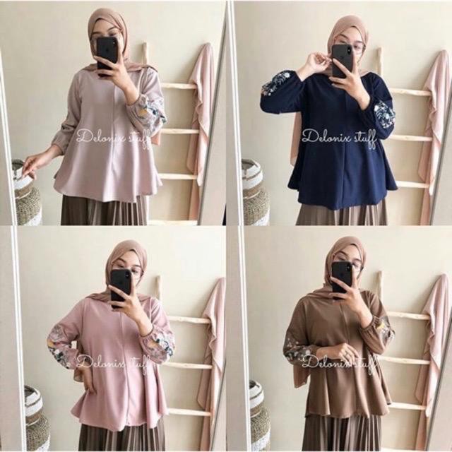 CUCI GUDANG!! NUMMA BORDIR BLOUSE PUSATGROSIR_SOLO/ DELONIX BLOUSE/ AMRELO BLOUSE