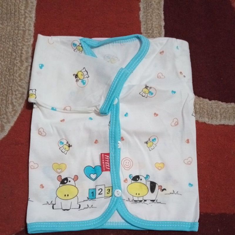 3Pc Baju Bayi Lengan Panjang Meyga Ukuran Newborn SNI