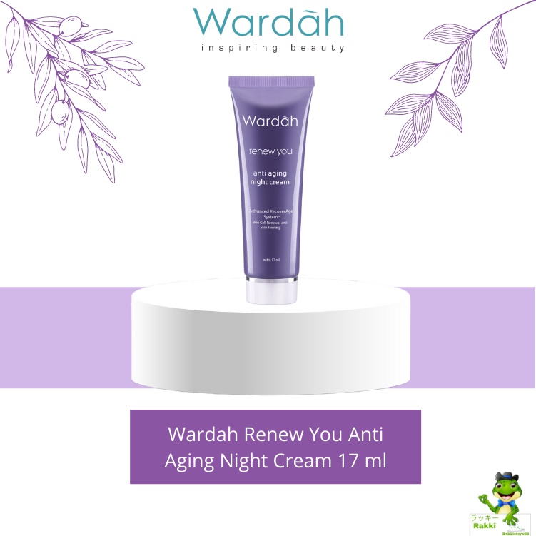 ❣️Rakkistore99❣️Wardah Renew You Series Anti Aging | Day Cream | Night Cream 17ML