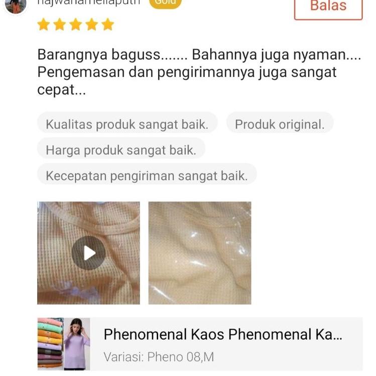 ➧Pasti Murah Phenomenal Kaos Phenomenal Wanita Kaos Phenomenal Lengan Panjang Phenomenal Busui Pheno