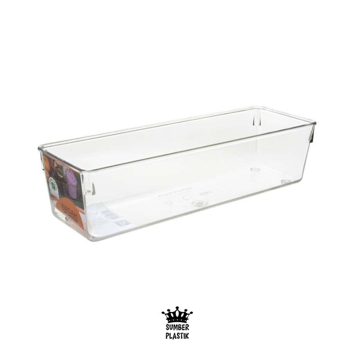 Wadah Penyimpanan Acrylic 1,9 L -  Panjang 30cm / SIMPLY Organizer Storage Tray