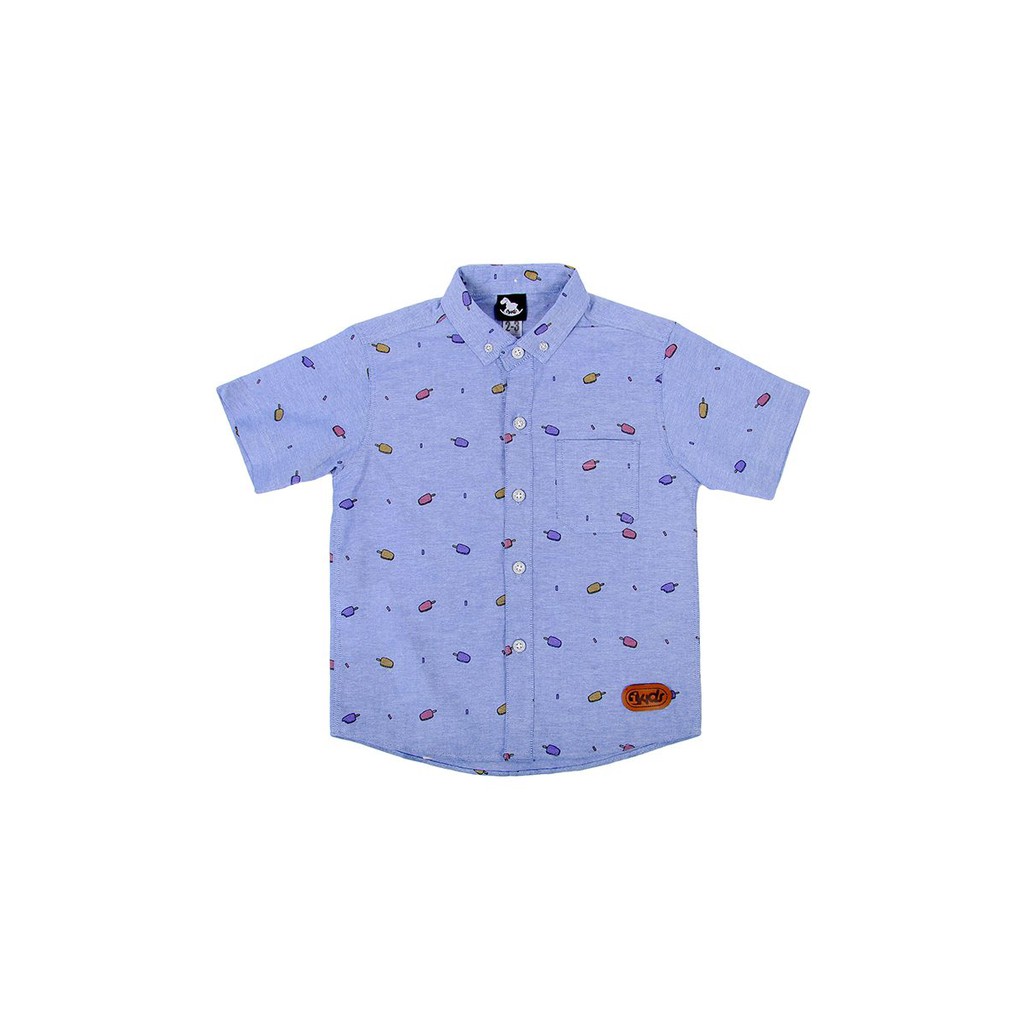 

Inspired27 Kids Shirt - Ice Cream Blue 10/18