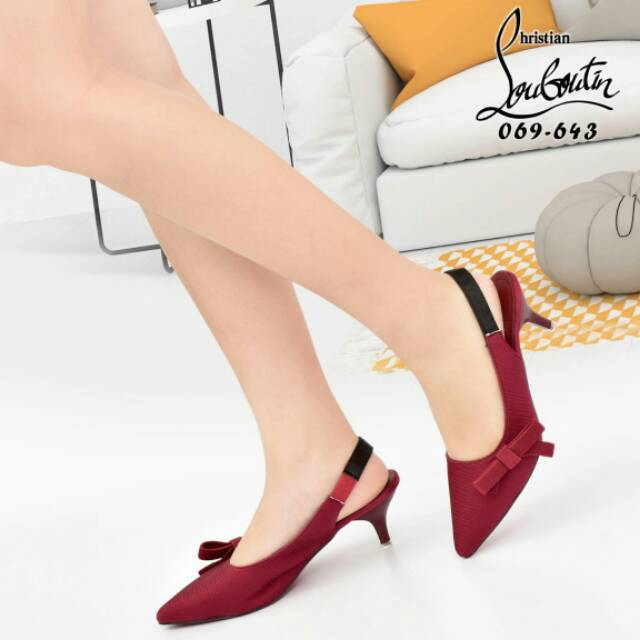 Sepatu wanita PARIS LOUBOUTIN import murah | shelaashop 👠