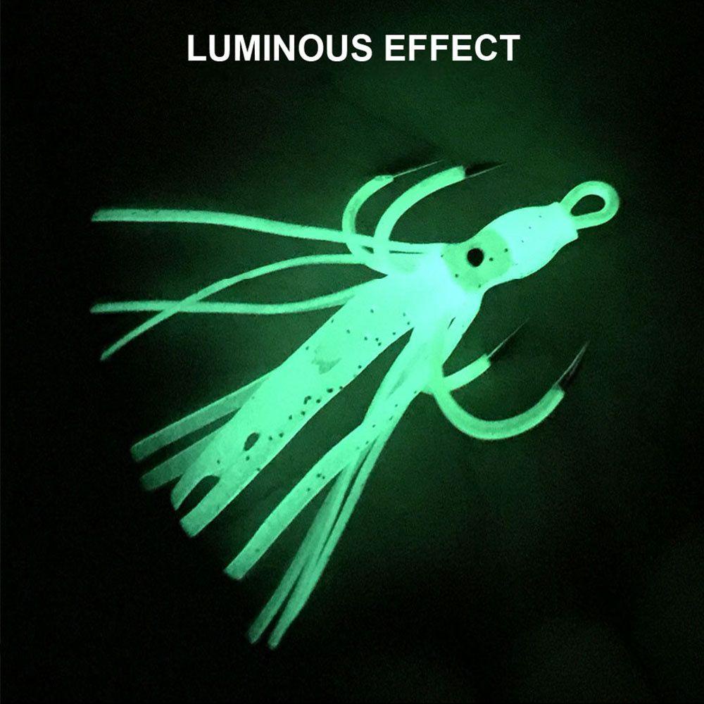 Suyo 1pc Umpan Pancing Bentuk Gurita Ukuran 6-6.2cm