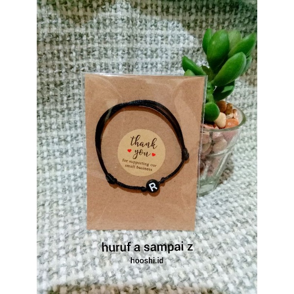 GELANG INISIAL COUPLE, HURUF LENGKAP (A-Z).