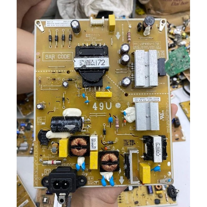 PSU - POWER SUPPLY TV LED LG 49UJ632T - 49UJ632 - 49UJ652T - 49UJ652