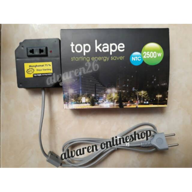 Penghemat Daya Starting Listrik - Starting Energi Saver 2500W NTC Top Kape