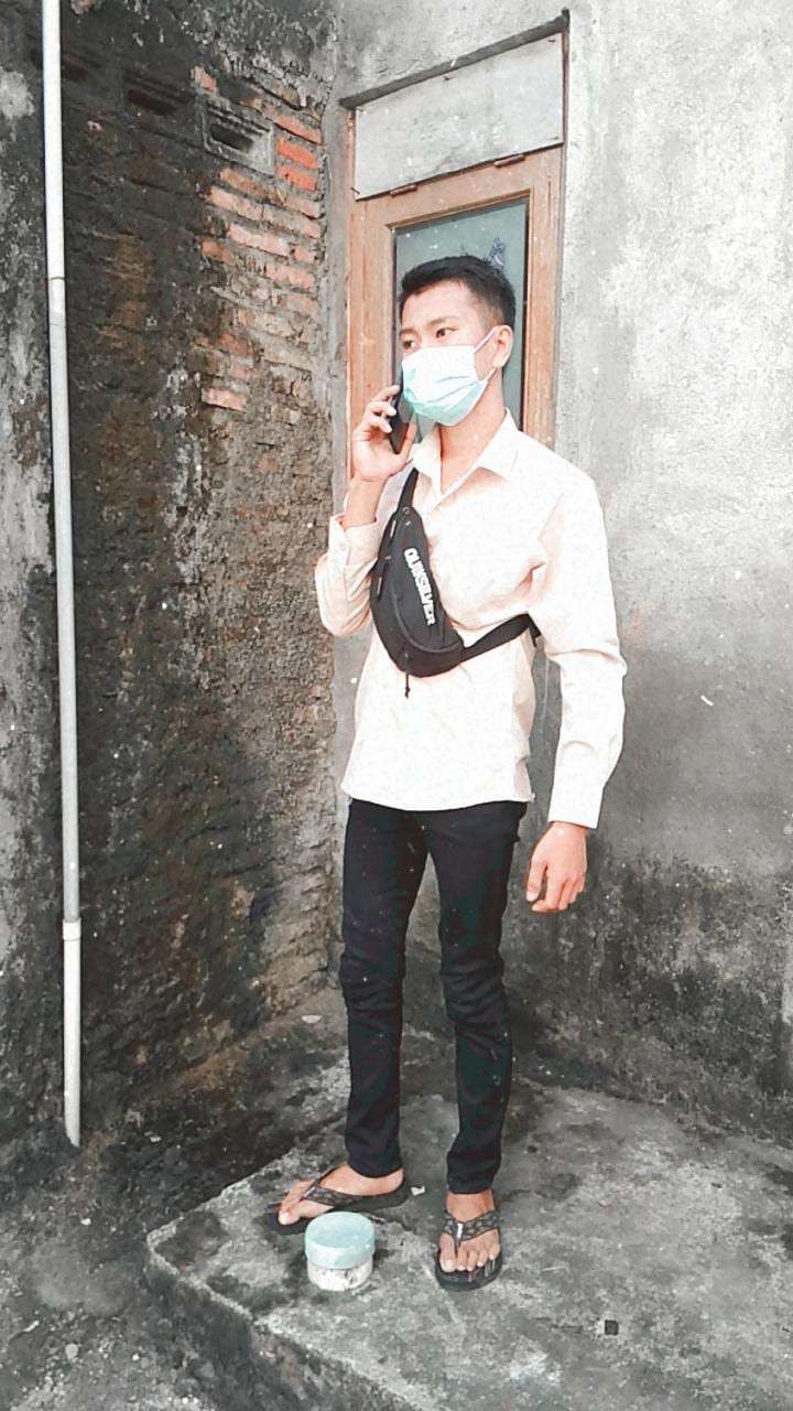 Batik Lengan Pendek Putih Putra Pantura Ipnu Ippnu Pekalongan