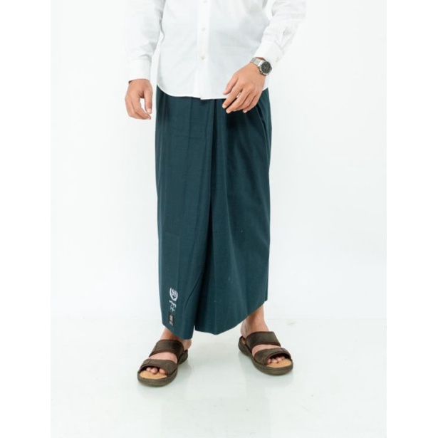 Sarung Dewasa Sarung Sunan Premium Sarung Batik Pekalongan Sarung Polos Hijau Botol