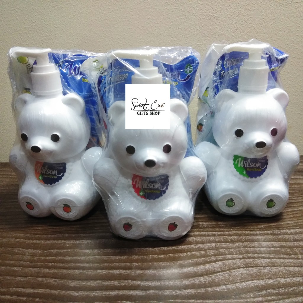 Hand soap wilson botol pump 400ml + Refill 300ml