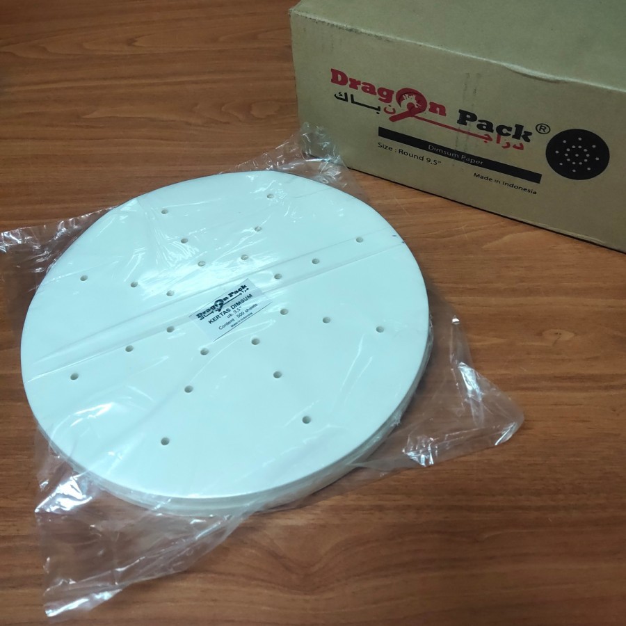 

KERTAS ALAS DIMSUM UKURAN 9,5 IN - 9,5" INCHI - 500 SHEETS