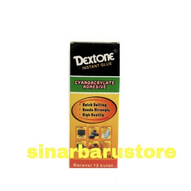 

Lem Power Glue Dextone (Cair/Tetes)
