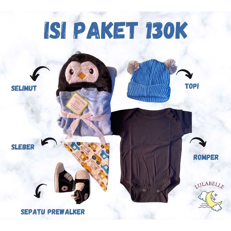 HAMPERS BAYI | KADO LAHIRAN BAYI / NEWBORN GIFT / HAMPERS BABY-2