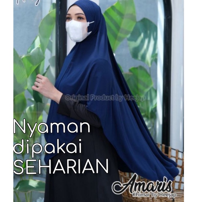 HIJAB SYARI AMARIS ORIGINAL HEEJAP || READY STOK