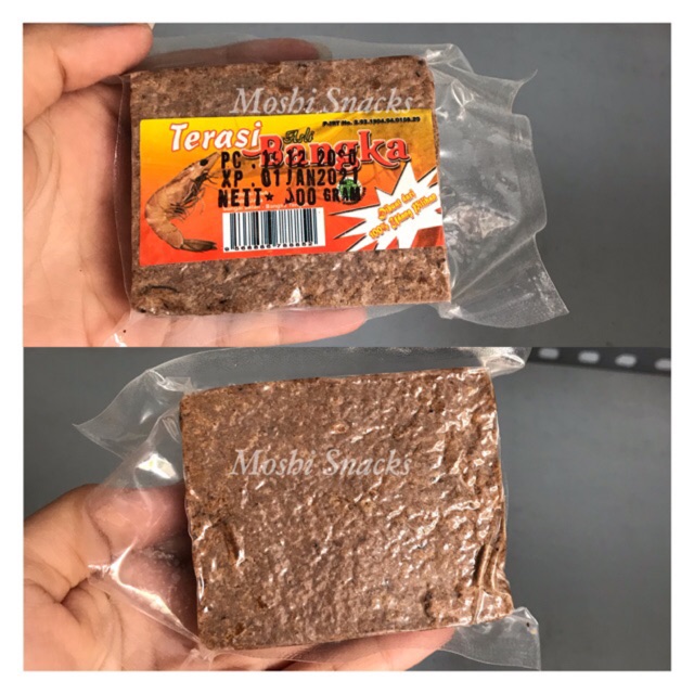 

Terasi Udang Asli Bangka 100gr / Terasi Udang Samudra Jaya Bangka 100gr