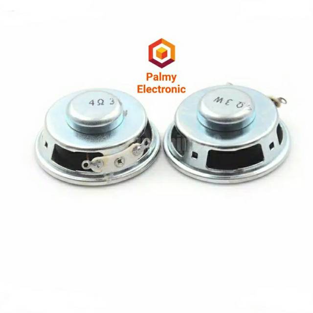 Sepasang Speaker Mini 3 Watt 4 Ohm Neodynium